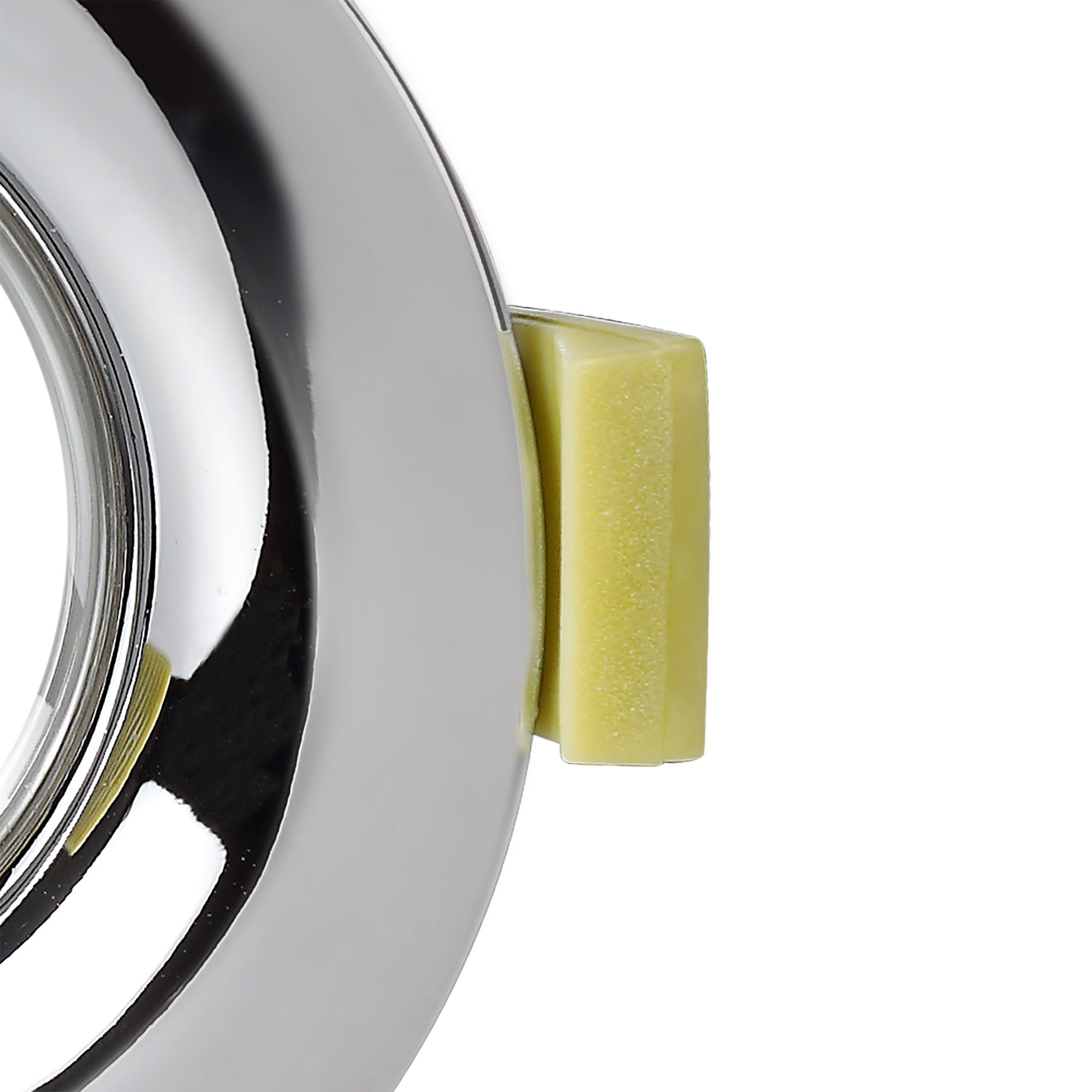 Bruve GU10 Recessed Round Polished Chrome IP65 Downlighter, Cut-Out 68mm DX200402  Dlux Bruve IP65